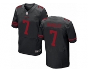 Men's Nike San Francisco 49ers #7 Matt Barkley Elite Black NFL Jersey