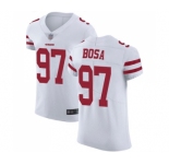Men's San Francisco 49ers #97 Nick Bosa White Vapor Untouchable Elite Player Football Jersey