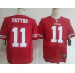 nike nfl jerseys san francisco 49ers #11 patton red[Elite][patton]