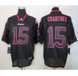 nike nfl jerseys san francisco 49ers #15 crabtree black[Elite lights out]