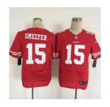 nike nfl jerseys san francisco 49ers #15 smelter red[Elite][smelter]