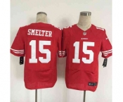 nike nfl jerseys san francisco 49ers #15 smelter red[Elite][smelter]