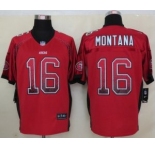 nike nfl jerseys san francisco 49ers #16 joe montana red[Elite drift fashion]