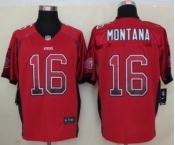 nike nfl jerseys san francisco 49ers #16 joe montana red[Elite drift fashion]