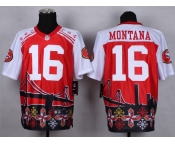 nike nfl jerseys san francisco 49ers #16 montana [Elite Style Noble Fashion]