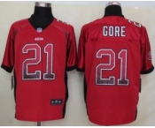 nike nfl jerseys san francisco 49ers #21 frank gore red[Elite drift fashion]