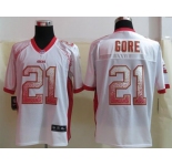 nike nfl jerseys san francisco 49ers #21 frank gore white[Elite drift fashion]