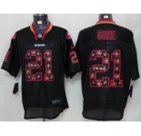 nike nfl jerseys san francisco 49ers #21 gore black[Elite united sideline]