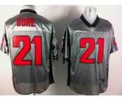 nike nfl jerseys san francisco 49ers #21 gore grey[Elite shadow]