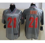 nike nfl jerseys san francisco 49ers #21 gore grey[Elite vapor]