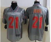 nike nfl jerseys san francisco 49ers #21 gore grey[Elite vapor]
