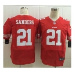 nike nfl jerseys san francisco 49ers #21 sanders red[Elite][sanders]