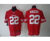nike nfl jerseys san francisco 49ers #22 rogers red[Elite]