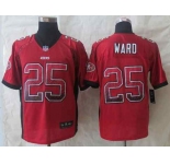 nike nfl jerseys san francisco 49ers #25 ward red[Elite drift fashion]