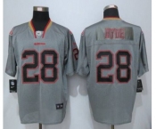 nike nfl jerseys san francisco 49ers #28 hyde grey[Elite lights out]