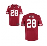 nike nfl jerseys san francisco 49ers #28 hyde red[Elite]