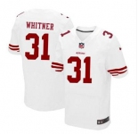 nike nfl jerseys san francisco 49ers #31 whitner white[Elite]