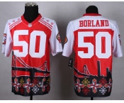 nike nfl jerseys san francisco 49ers #50 borland[Elite Style Noble Fashion]