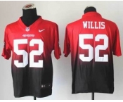 nike nfl jerseys san francisco 49ers #52 patrick willis red-grey[Elite drift fashion][second version]
