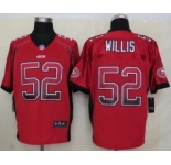 nike nfl jerseys san francisco 49ers #52 patrick willis red[Elite drift fashion]