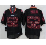 nike nfl jerseys san francisco 49ers #52 willis black[Elite united sideline]