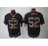 nike nfl jerseys san francisco 49ers #52 willis black[camo fashion Elite]