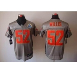 nike nfl jerseys san francisco 49ers #52 willis grey[Elite shadow 50th Patch]