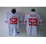 nike nfl jerseys san francisco 49ers #52 willis white[elite]