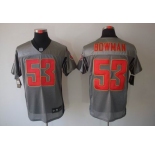 nike nfl jerseys san francisco 49ers #53 bowman grey[Elite shadow]