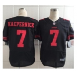 nike nfl jerseys san francisco 49ers #7 colin kaepernick black[Elite]