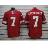 nike nfl jerseys san francisco 49ers #7 kaepernick red[Elite]
