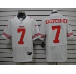 nike nfl jerseys san francisco 49ers #7 kaepernick white[Elite]