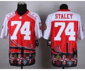 nike nfl jerseys san francisco 49ers #74 staley[Elite Style Noble Fashion]