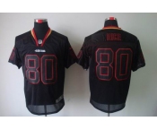 nike nfl jerseys san francisco 49ers #80 jerry rice black[Elite lights out]