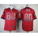 nike nfl jerseys san francisco 49ers #80 jerry rice red[Elite drift fashion]