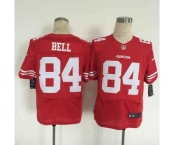 nike nfl jerseys san francisco 49ers #84 bell red[Elite][bell]