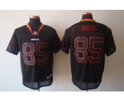 nike nfl jerseys san francisco 49ers #85 davis black[Elite lights out]