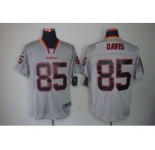 nike nfl jerseys san francisco 49ers #85 davis grey[Elite lights out]