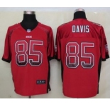nike nfl jerseys san francisco 49ers #85 vernon davis red[Elite drift fashion]