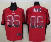 nike nfl jerseys san francisco 49ers #85 vernon davis red[Elite drift fashion]