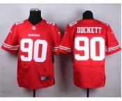nike nfl jerseys san francisco 49ers #90 dockett red[Elite][dockett]