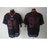 nike nfl jerseys san francisco 49ers #94 smith black[Elite lights out]