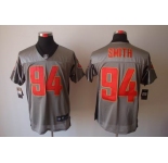 nike nfl jerseys san francisco 49ers #94 smith grey[Elite shadow]