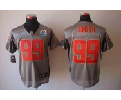 nike nfl jerseys san francisco 49ers #99 smith grey[Elite shadow 50th Patch]