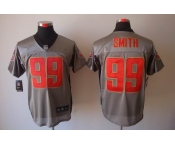 nike nfl jerseys san francisco 49ers #99 smith grey[Elite shadow]