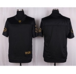 nike nfl jerseys san francisco 49ers blank black gold collection[Elite]