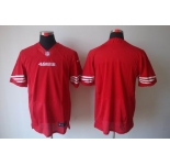nike nfl jerseys san francisco 49ers blank red[Elite]