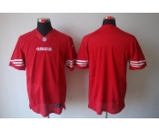 nike nfl jerseys san francisco 49ers blank red[Elite]
