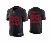 Men San Francisco 49ers #29 Talanoa Hufanga Black Vapor Limited Jersey