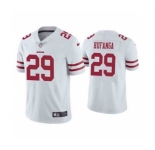 Men San Francisco 49ers #29 Talanoa Hufanga White Vapor Limited Jersey